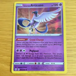 GALARIAN ARTICUNO 063/203 POKEMON CARD (EVOLVING SKIES SET) HOLO - Image 2