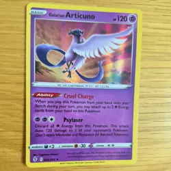 GALARIAN ARTICUNO 063/203 POKEMON CARD (EVOLVING SKIES SET) HOLO - Image 3
