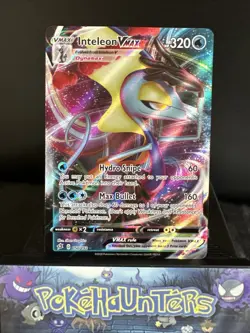 Pokemon Card Inteleon VMAX 050/192 Rebel Clash Full Art Holo Rare Near Mint - Image 1