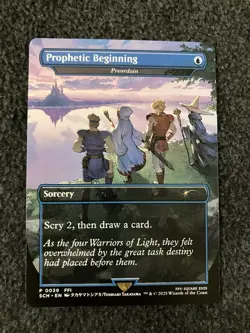Magic MTG - Prophetic Beginning - Game Day & Championship Promos - Final Fantasy - Image 1