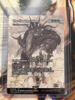The Cloudsea Djinn - Nyxbloom Ancient (Borderless) Final Fantasy Regular - NM/M - Image 3