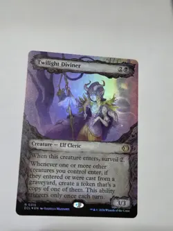 Twilight Diviner Lorwyn Eclipsed Full Art Foil MTG - Image 1