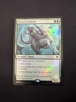 Frenzied Baloth Edge of Eternities Foil Mint - Image 1