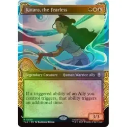 FOIL KATARA, THE FEARLESS (SHOWCASE) X4 Avatar: The Last Airbender TLA Magic MTG - Image 1
