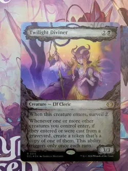 MTG Twilight Diviner (Showcase) Lorwyn Eclipsed Foil Magic The Gathering NM - Image 1