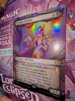 MTG Twilight Diviner (Showcase) Lorwyn Eclipsed Foil Magic The Gathering NM - Image 3