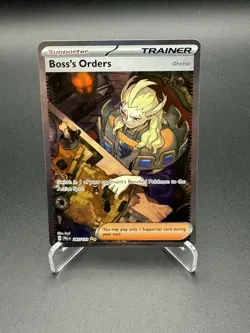 Pokemon TCG Boss's Orders Paldea Evolved Special Illustration Rare Card 265/193 - Image 1