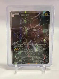 Pokemon TCG Zekrom Black White Holo Full Art Ultra Rare Card 114/114 - Image 1
