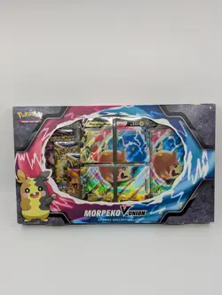 Pokemon TCG Morpeko V-Union Special Collection Box 4 Boosters New Factory Sealed 820650850196 - Image 1