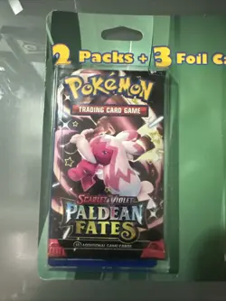 Pokemon TCG Fairfield Release with 2 Booster Packs Paldean Fates Obsidian Flames 820650808982 - Image 2