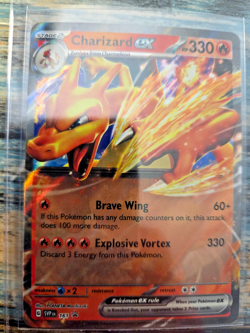 Charizard ex SVP 161 Black Star Promo Scarlet & Violet Pokemon TCG Near Mint NM - Image 1