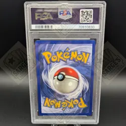 1999 POKEMON GAME 1ST ED #8 MACHAMP-HOLO PSA 8.5 - Image 2