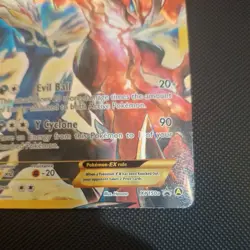 Pokemon Yveltal EX 2017 Promo XY150a Full Art Excellent LP close to NM - Image 2