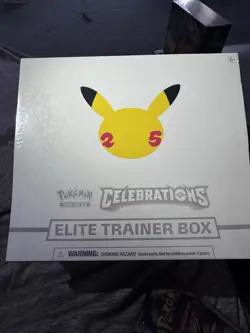 Pokemon TCG: 25th Anniversary Celebrations Elite Trainer Box (2021) 820650809439 - Image 1