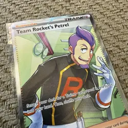 Pokemon Team Rocket’s Petrel Full Art 226/182 Destined Rivals - Image 2