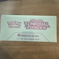 Temporal Forces Pokemon Center Elite Trainer Box ETB Walking Wake New - Image 5