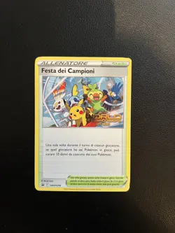 Pokemon TCG Festa Dei Campioni Swsh296 Italian Promo 2022 Champions Festival - Image 1