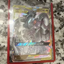 Pokemon TCG Arceus & Dialga & Palkia GX 156/236 Tag Team Cosmic Eclipse - Image 1