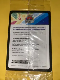 Pokemon Pikachu 190 Scarlet & Violet Promo, World Championships, Sealed - Image 2