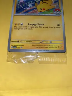 Pokemon Pikachu 190 Scarlet & Violet Promo, World Championships, Sealed - Image 3