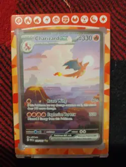 Pokemon TCG Charizard EX 199/165 Scarlet & Violet Special Illustration - Image 1