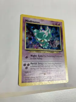 Pokemon TCG Misdreavus 11/64 Neo Revelation Unlimited Holo Rare LP-MP - Image 2