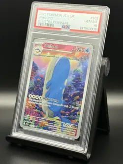 2025 POKEMON JTG EN-JOURNEY TOGETHER 162 WAILORD ILLUSTRATION RARE PSA 10 - Image 2