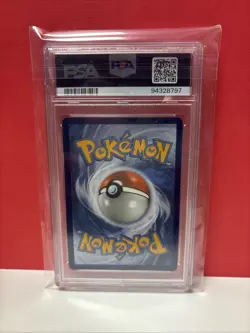 2021 Pokemon SWSH Black Star Promo 182 FA/Vaporeon VMAX PSA 9 - Image 2