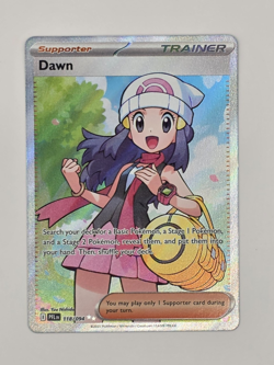 2025 Pokemon Phantasmal Flames Ultra Rare Full Art Holo Trainer Dawn 118/094 - Image 1