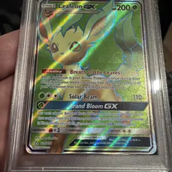 2018 Pokemon Sun & Moon FA/Leafeon GX Ultra Prism #139 PSA 10 GEM MT - Image 2