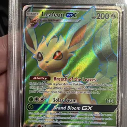 2018 Pokemon Sun & Moon FA/Leafeon GX Ultra Prism #139 PSA 10 GEM MT - Image 3