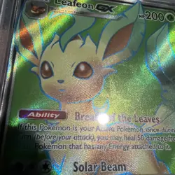 2018 Pokemon Sun & Moon FA/Leafeon GX Ultra Prism #139 PSA 10 GEM MT - Image 5
