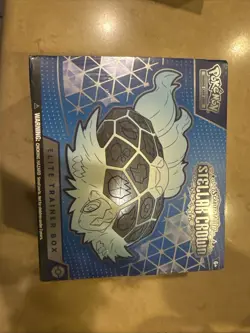 Pokemon TCG Scarlet and Violet Stellar Crown Elite Trainer Box New Sealed - Image 1