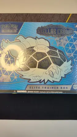 Pokemon TCG Stellar Crown Elite Trainer Box - Image 1