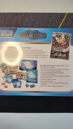 Pokemon TCG Stellar Crown Elite Trainer Box - Image 2