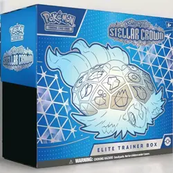 Pokemon Stellar Crown Elite Trainer Box (ETB) New Sealed - Image 1