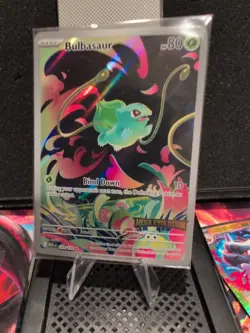 2025 Pokemon Mega TCG Evolutions Bulbasaur 133/132 Stamped Promo Sealed IR 🔥🔥 - Image 1