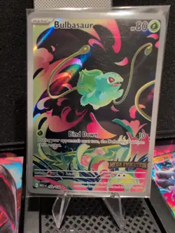 2025 Pokemon Mega TCG Evolutions Bulbasaur 133/132 Stamped Promo Sealed IR 🔥🔥 - Image 2