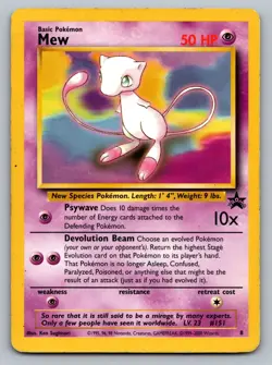 Pokemon TCG WoTC Promo Mew () 8 - Image 1