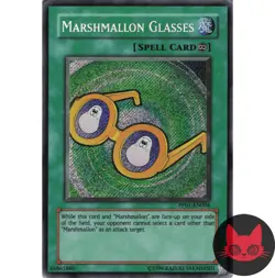 Yugioh Marshmallon Glasses PP01-EN004 Secret Rare HP - Image 1