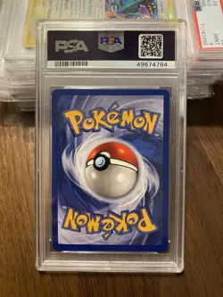 1999 POKEMON FOSSIL 1ST ED #5 GENGAR-HOLO PSA 9 - Image 2