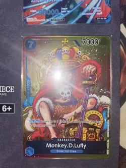 Bandai Gen Con 2024 Promo Foils Sealed Sheet Monkey D. Luffy P-043 One Piece - Image 4