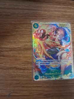One Piece TCG Monkey.D.Luffy Secret Rare #OP13-118 - Image 2