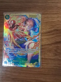 One Piece TCG Monkey.D.Luffy Secret Rare #OP13-118 - Image 3