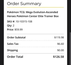 2 Pokemon TCG Ascended Heroes Pokemon Center ETB's - (PRESALE) SHIPS Feb 20th - Image 2