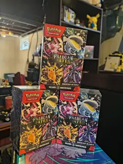Pokemon TCG Scarlet & Violet Paldean Fates Booster Bundle Lot of 3 New / Sealed - Image 1