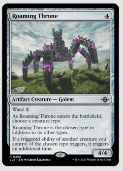Roaming Throne The Lost Caverns of Ixalan Regular - Image 1