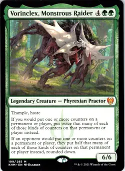 Vorinclex, Monstrous Raider 199 Kaldheim LP MTG - Image 1