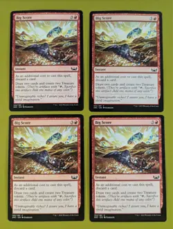 Big Score x4 Streets of New Capenna 4x Playset Magic the Gathering MTG - Image 1