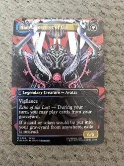 Magic the Gathering: #394 Emet-Selch, Unsundered / Hades, Sorcerer of Eld Foil - Image 2